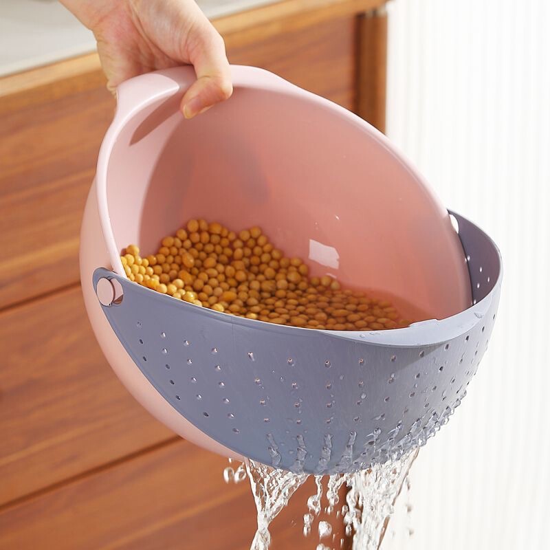 多機能の米のとぎ器の野菜の果物のかごは水を切って野菜のかごの家庭の台所を洗って米のたらいの神器の卸売りを洗います|undefined