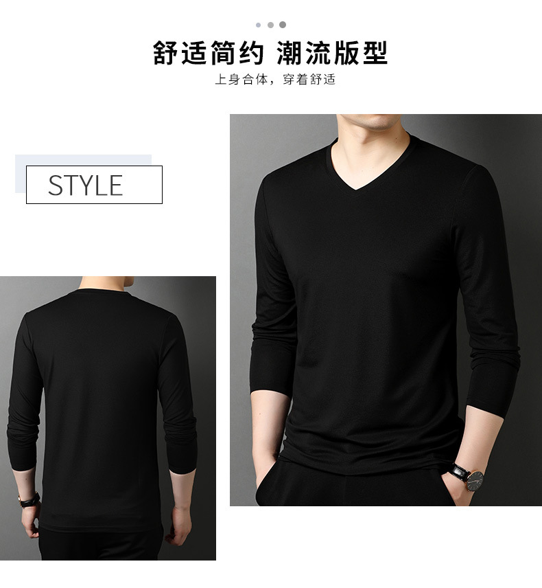 F4413 670K ÁO LÓT NAM TONTDI DÀI TAY MÙA XUÂN THU ĐÔNG CỔ CHỮ V THỜI TRANG NAM G02 SẢN PHẨM MỚI