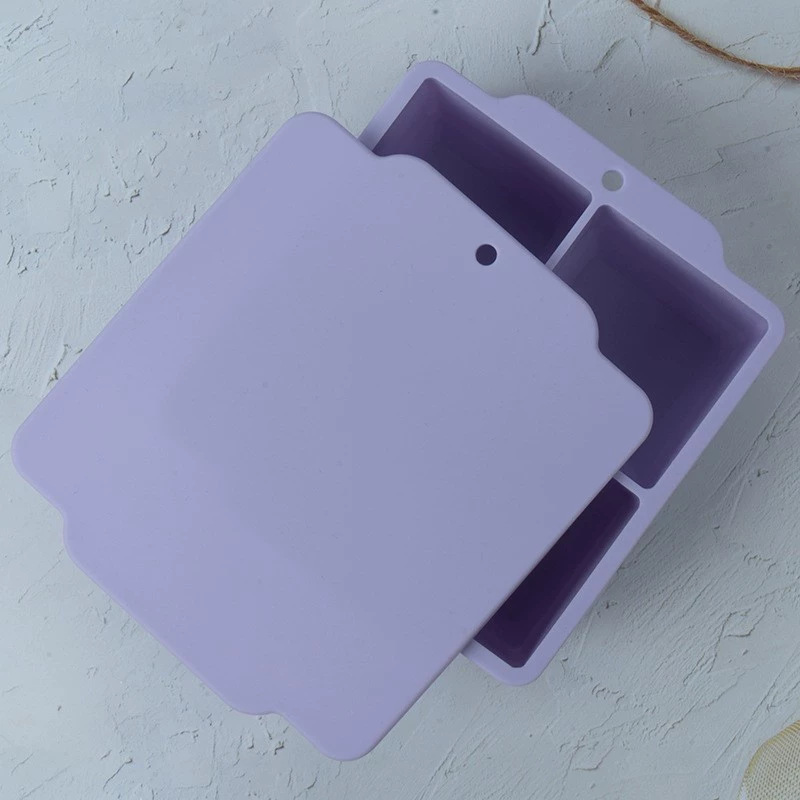 Molde de Silicona para Hielo de Grado Alimenticio Desmoldeo Fácil Congelación Rápida