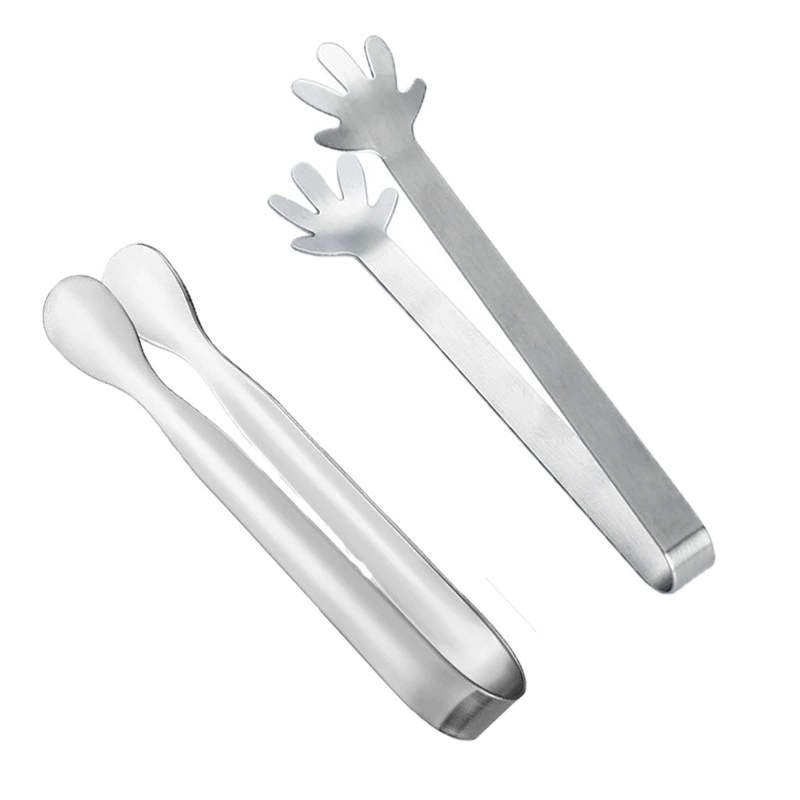 Амазонка из нержавеющей стали ледяной зажим для кусочков сахара мини-небольшой пищевой зажим для домашней кухни кофейный бар зажим для чая