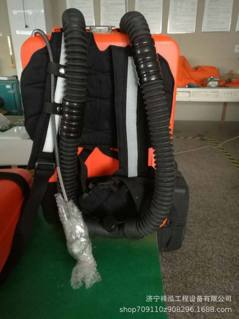 有煤安证正压氧气呼吸器 HYZ4/HYZ2矿用隔绝式呼吸设备 穿戴舒适