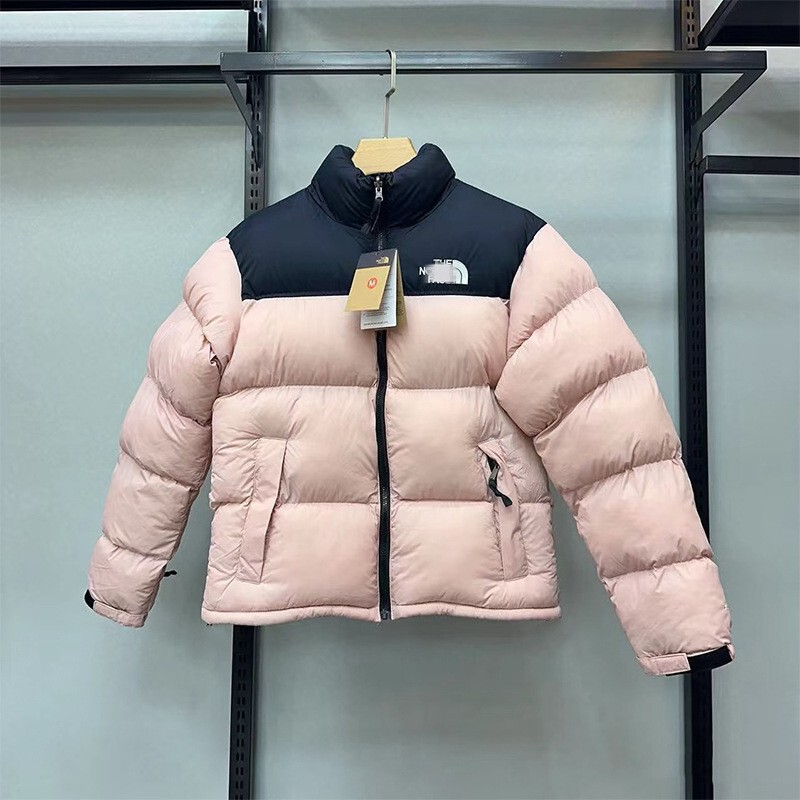 American Version of North Face down Jacket, Warm, Windproof and Cold-Resistant, Men's and Women's Jackets, Fashionable and Versatile Couple's Bread Jacket down Jacket