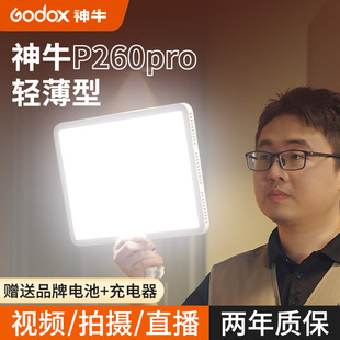 新品现货神牛LED补光灯P260CPRO拍照录像摄影灯手持便携补光灯室-阿里巴巴