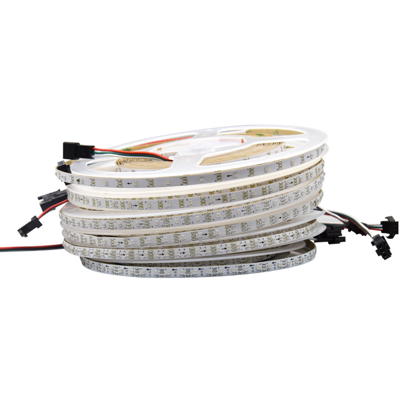 Lámpara Symphony de 5mm con IC incorporado, un solo punto programable, atmósfera de control único, a todo color, agua corriente, carreras de caballos, tiras de luz de colores autoadhesivas