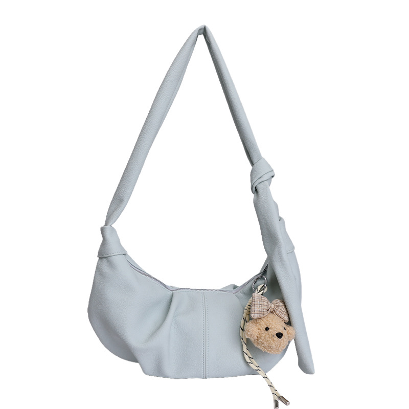 Fresco dulce bolso bolso de bolsillo para mujeres 2026 nueva moda de viaje de hombro bolso de brazo estilo extranjero bolso de mochila versátil