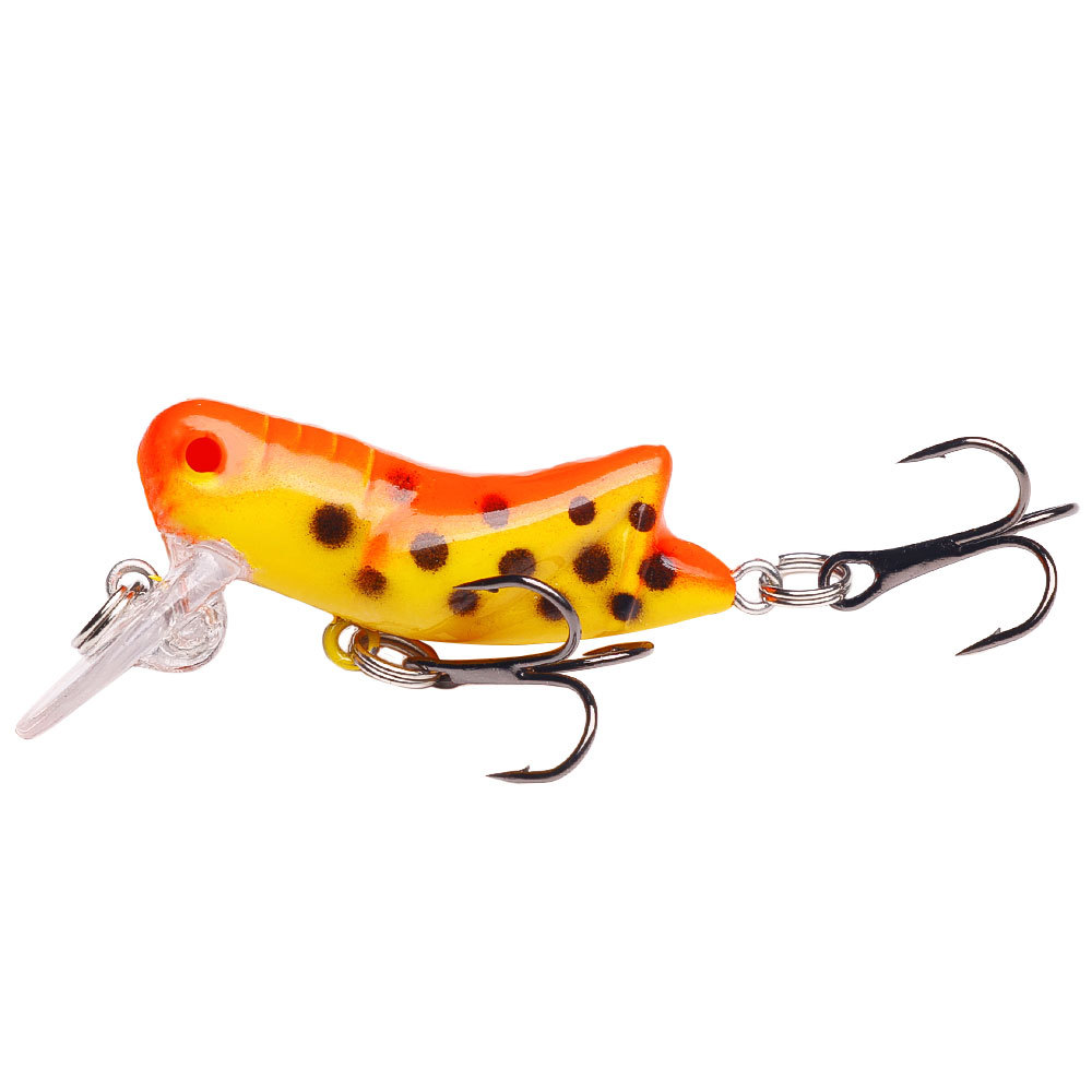 Meno-sanguinosa cebo de superficie de agua cebo de insectos cebo de peces cebo duro micro agua dulce nuevo cebo de luya