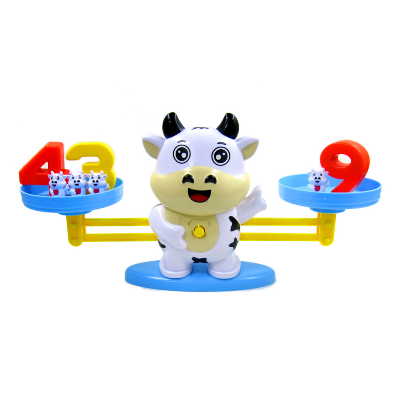 Nuevos juegos de equilibrio de mesa para padres e hijos de educación temprana para terneros balanza digital juguetes de ciencia y educación