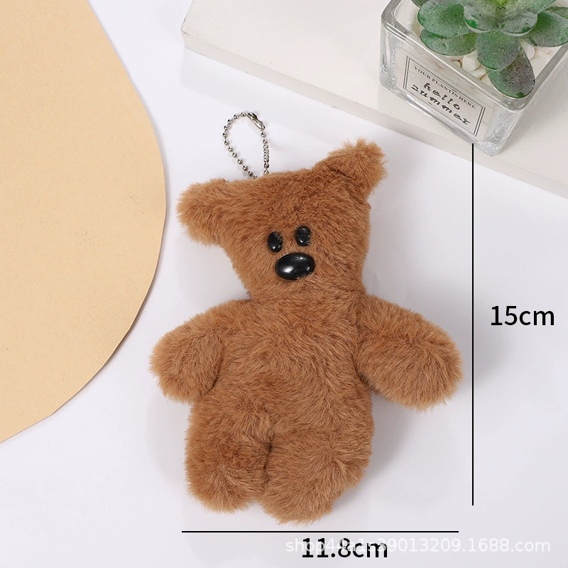 Cute plush doll, keychain, cartoon pendant, rabbit