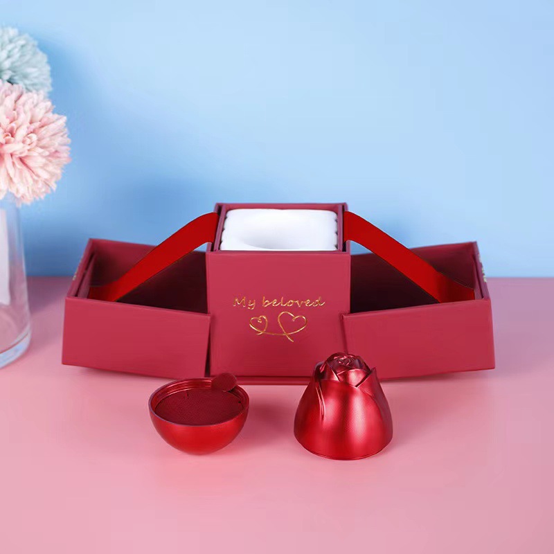 Casual, Holiday, Daily Occasion Metal Material Elegant Heart Shape Metal Jewelry Boxes