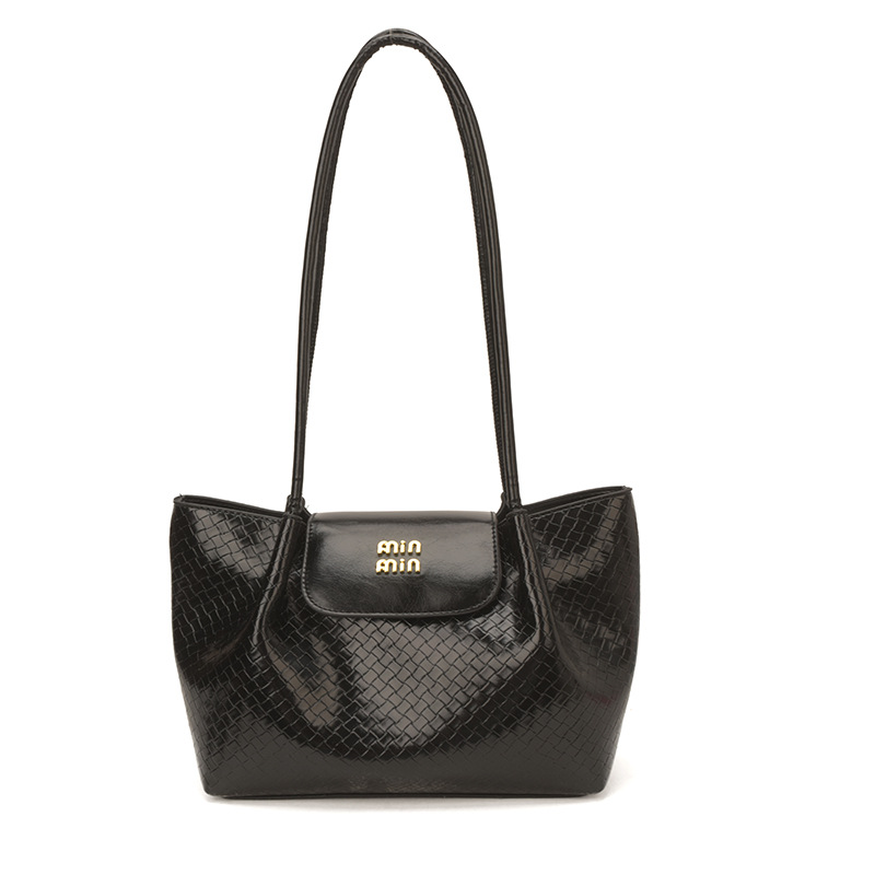 Bolsa de mano de moda francesa tejida para mujeres venta caliente nueva gran capacidad ocio ligero de lujo hombro único brazo bolso image 7