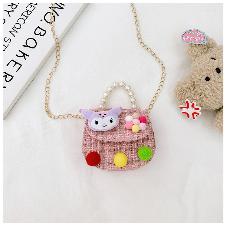 Coolo 쌀 핑크 다크 브라운