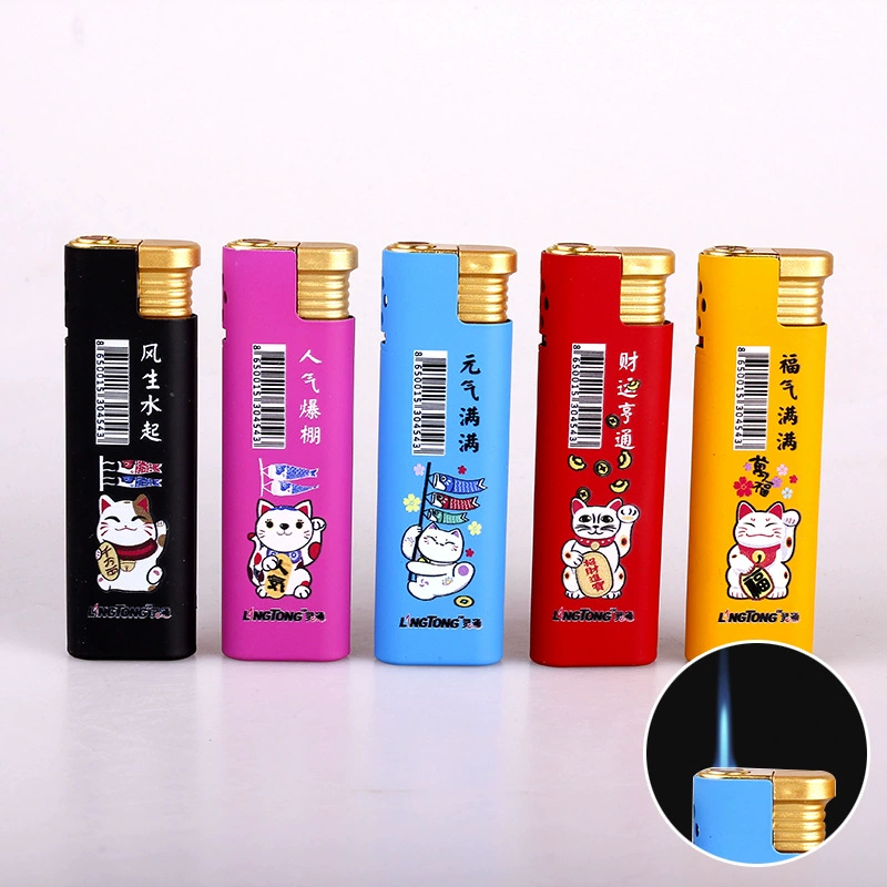 Фабрика оптом металлическая ветрозащитная рекламная Зажигалка оптом надувная Высококачественная одноразовая зажигалка с логотипом