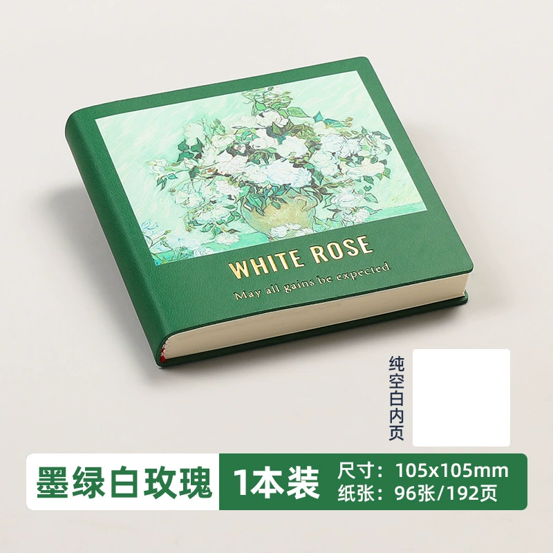 Small book for traveling, square laptop, notebook