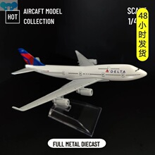 Scale 1:400 Metal Aircraft Replica Worldwide Airlines Plane