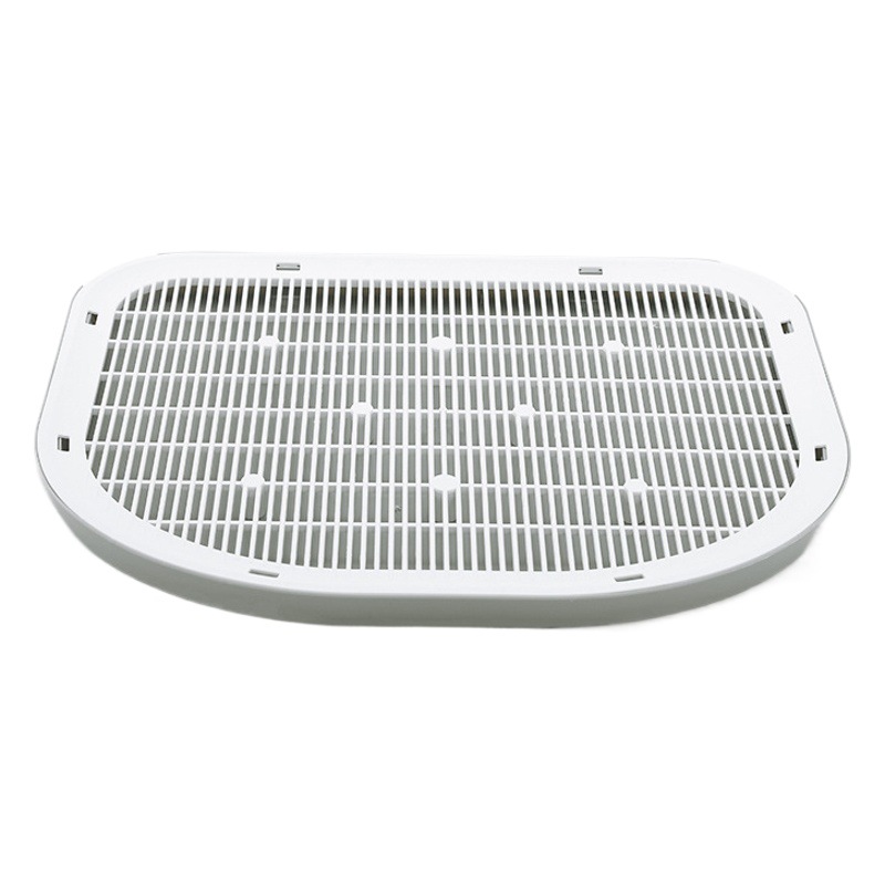 Filtro de estera de arena para gatos estera de gato de plástico anti-out estera de gato inodoro suministros para mascotas estera de fuga de arena estera de la cuenca del gato