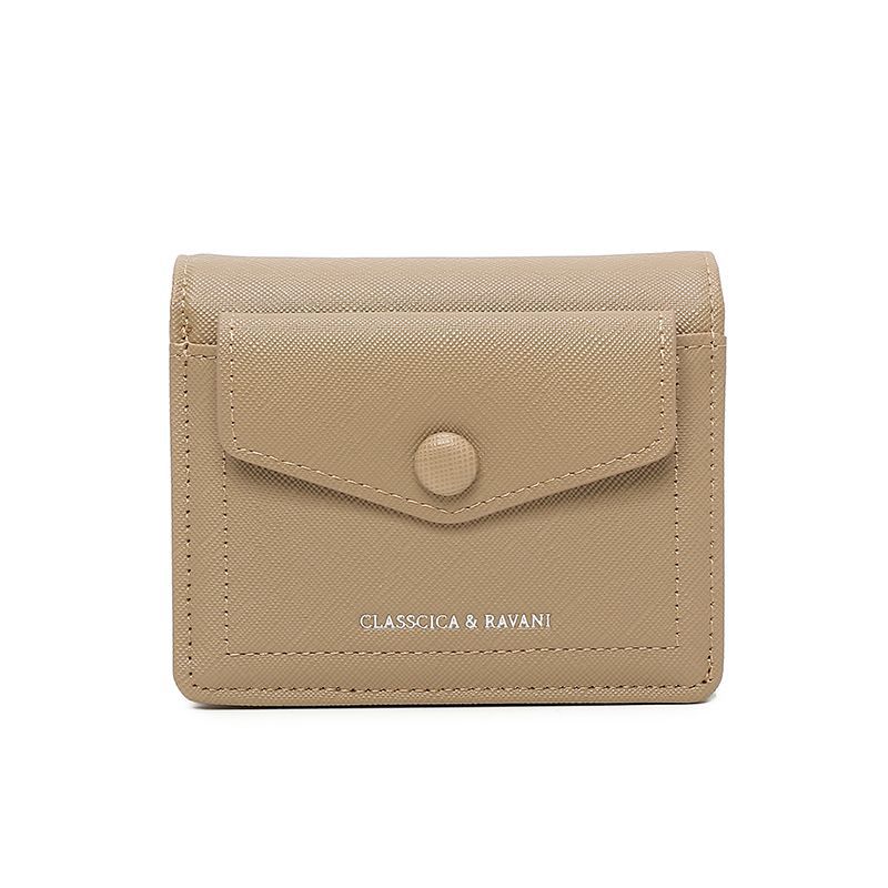 Comercio exterior transfronterizo nuevo sobre billetera corta de damas billetera de cremallera al por mayor billetera de cambio