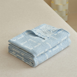 2025 New Cotton Towel Quilt 100% Cotton Gauze Blanket Cross-Border Temu Xiyin Aliexpress
