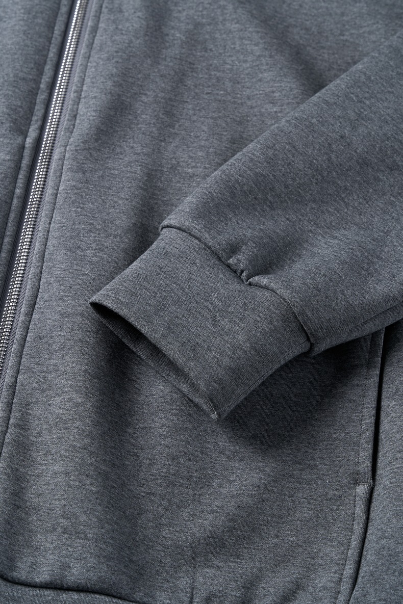 Inflation 320g Zip-Up Stand Collar Sweatshirt
