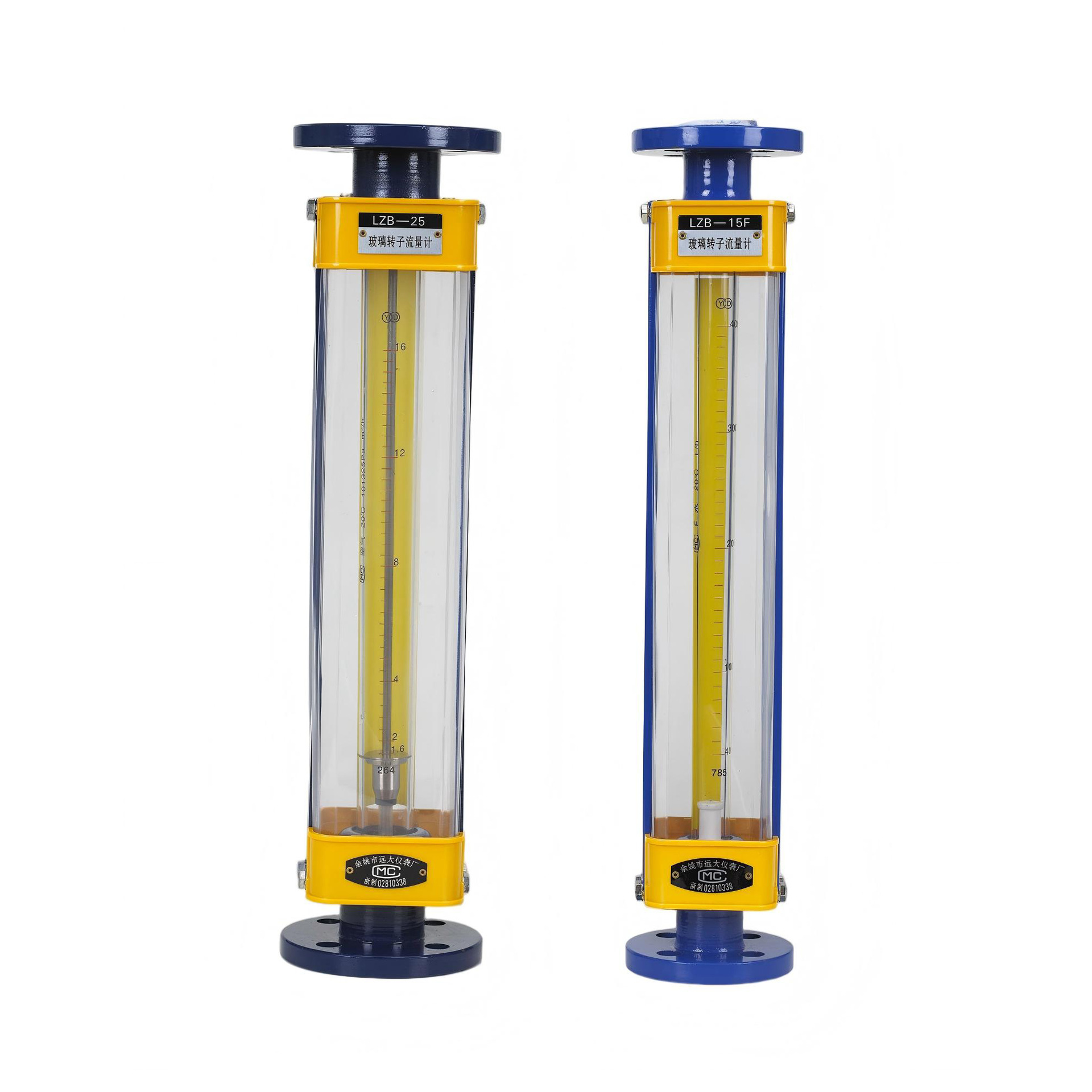 余姚远大流量计厂家 玻璃转子水空气流量计 全不锈钢防腐流量计