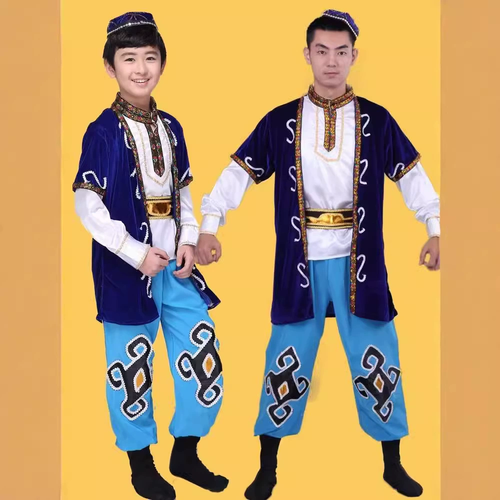 Костюм для этнических меньшинств Детский костюм для выступлений