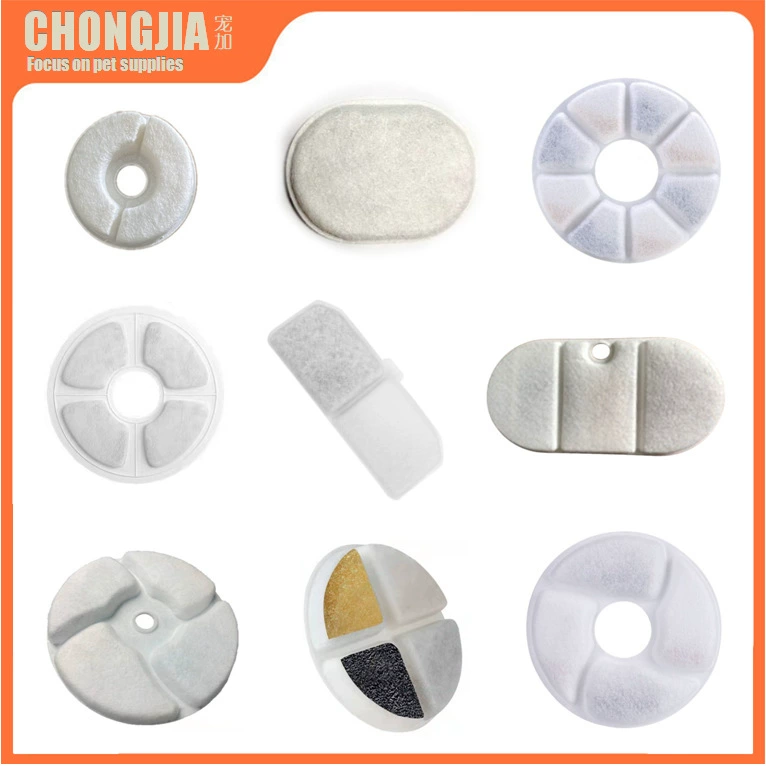 Кошка толковейший распределитель воды фильтр сердечника любимчика подавая машина фильтр хлопок кошка и собака питьевой воды фильтр расходных материалов аксессуары