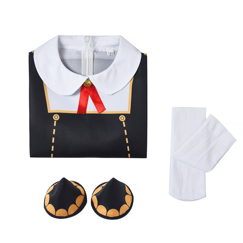 スポットスパイのままごとのアニヤcos服エデンの園学院のアニヤのアニメのコスプレのスカート|undefined