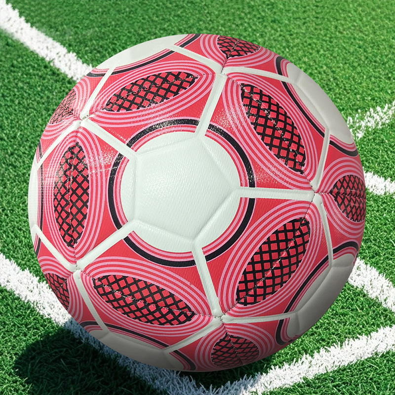 Factory Machine-Sewn Football World Cup European Cup America's Cup Match Training Size 5 Pu Football Wholesale