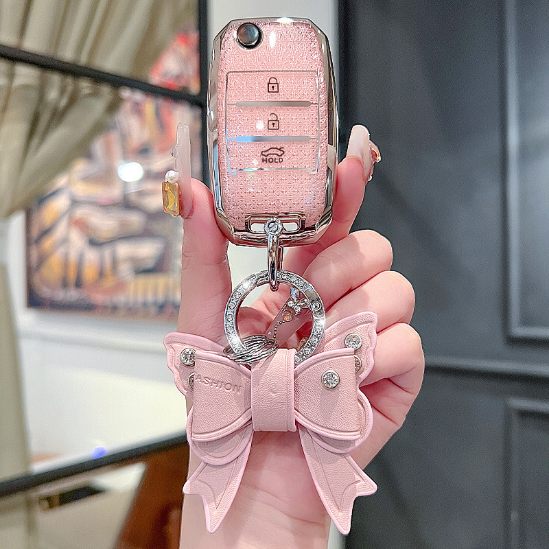 Suitable for Kia k3 Key Set Zhipao k5 Pride kx3k4KX5 Yipao Kaiku Pride Race Tus Key Case Chain