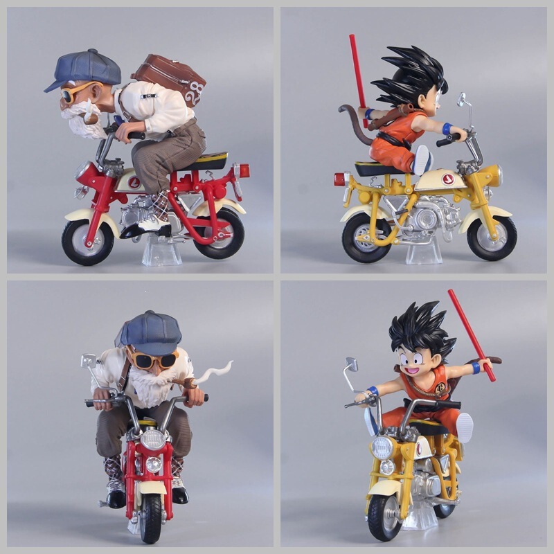 Saiyan Trendy Turtle Master Little Goku Motorcycle Model Figurine Boxed Collectible Wholesale Saiyan Trendy Turtle Master Little Goku Motorcycle Model Figurine Boxed Collectible Wholesale