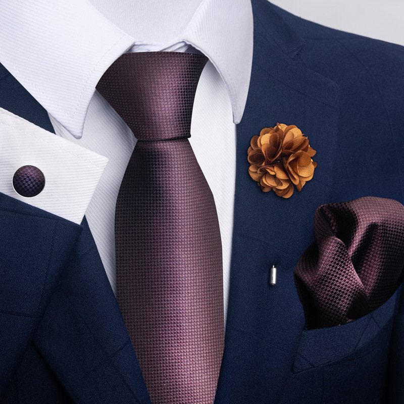 135g Weight Square Scarf, Cufflinks, Tie Classification Polyester Yarn Material Geometric, Stripe, Cashew Nuts Pattern All Seasons Season Men's Gender Commute Style Commute Geometric Stripe Cashew Nuts Polyester Yarn Men's Square Scarf Cufflinks Tie 63
