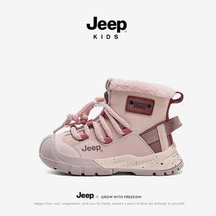 jeep��ͯѩ��ѥŮͯ��ˮѩ��Ь�Ӷ�����ͯ�ӽq2026�ﶬ�¿����Ь