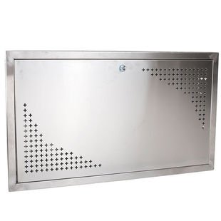 Stainless steel box floor heating water separator box detachable dark box stainless steel back plate ugly waterproof water separator box