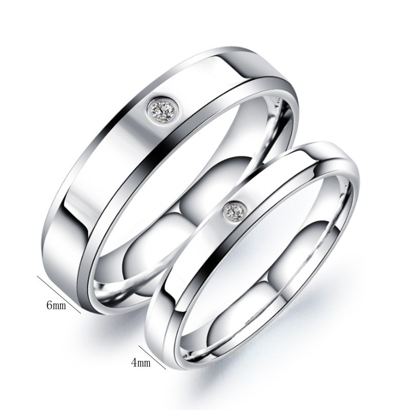Minimalist Stackable Ring Set With Cubic Zirconia For Women_voghion.com