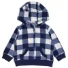 Blue and white grid
