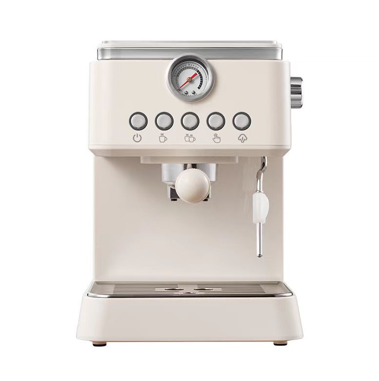 Cross-Border Coffee Machine Small Household Italian Semi-Automatic Steam Concentrated Extraction Multi-Function Electric Coffee Machine