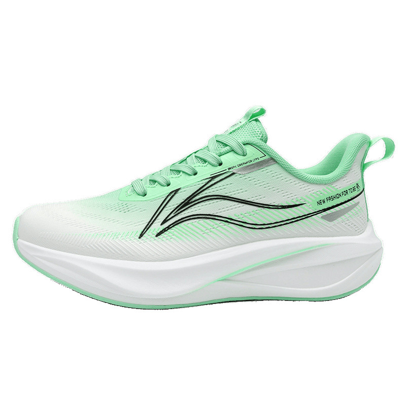 Zapatos de carreras de pareja de carbono de alta velocidad de Guochao, zapatos de corrida de malla transpirables ultraligeros y antideslizantes para hombres y mujeres