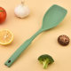 All-in-one silicone spatula spoon high temperature resistant silicone spatula soup spoon non-stick cooking spatula with scale seasoning spoon
