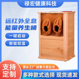 汗蒸桶家用远红外线泡脚理疗桶能量蒸脚全息养生桶按摩足浴桶热疗