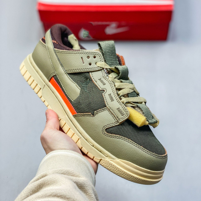 Pure Original Dunk Remastered Board Shoes Men and Women Light silver Mesh Breathable Trendy Shoes Couple Sports Casual Shoes