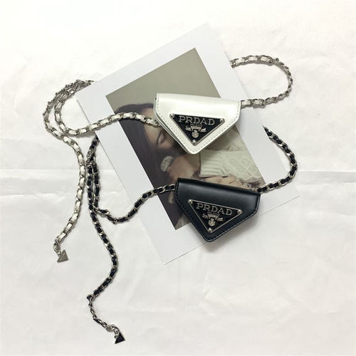 Small fragrant waist chain bag accessories women's chain belt bag decoration with skirt jeans suit mini leather small waist bag