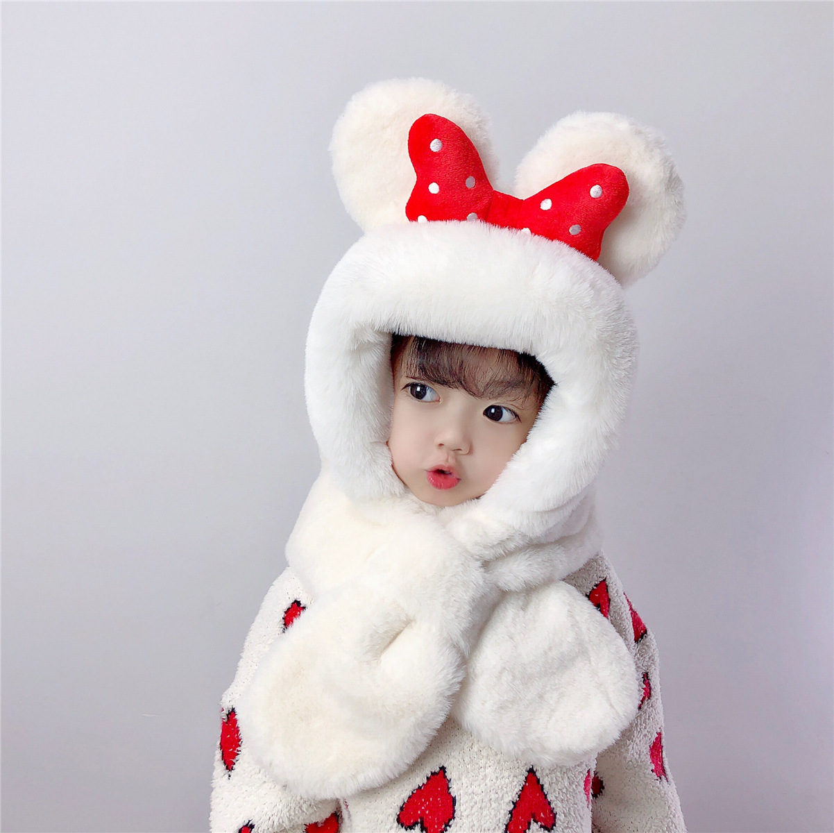 활 투피스 세트-화이트