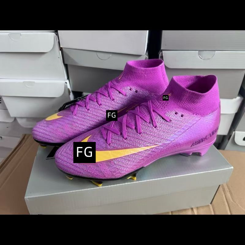 2025 Botas de fútbol transfronterizas Assassin 16a generación FG Juegos juveniles para niños y niñas