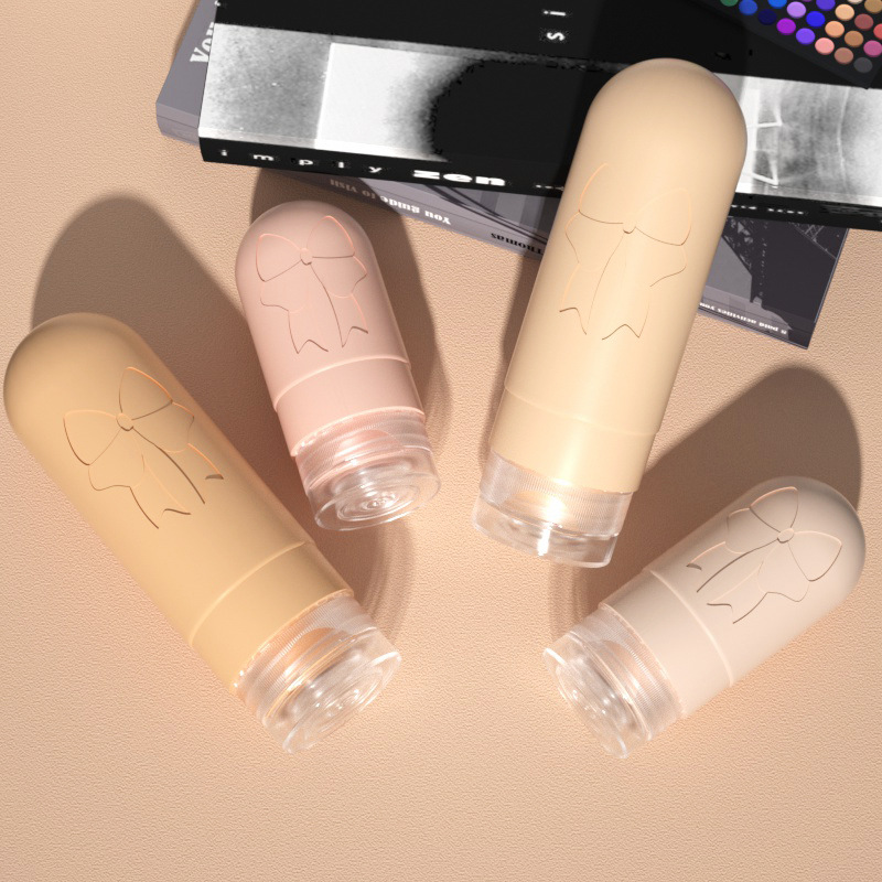 旅行瓶套装乳液分装瓶90ml化妆品小瓶洗发水沐浴便捷防漏空瓶厂家