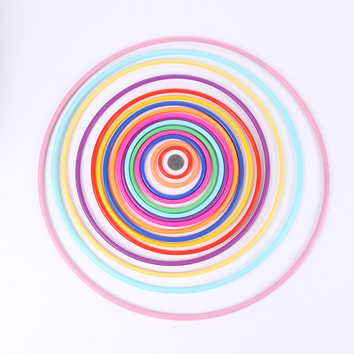 Night market stall throwing game toy plastic solid ring hollow ring for kindergarten children