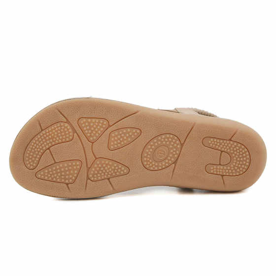 W676-6 New 2024 foreign trade comfortable casual fashion flat sandals women's Thailand seaside beach one-piece delivery