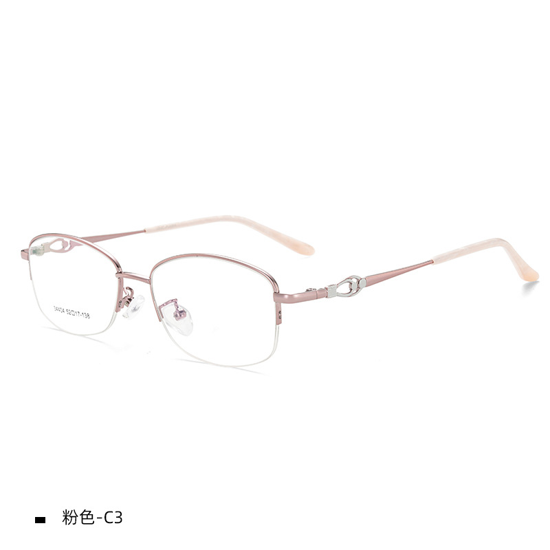 Las nuevas mujeres elegantes elegante dama cara de aspecto pequeño medio marco gafas al por mayor