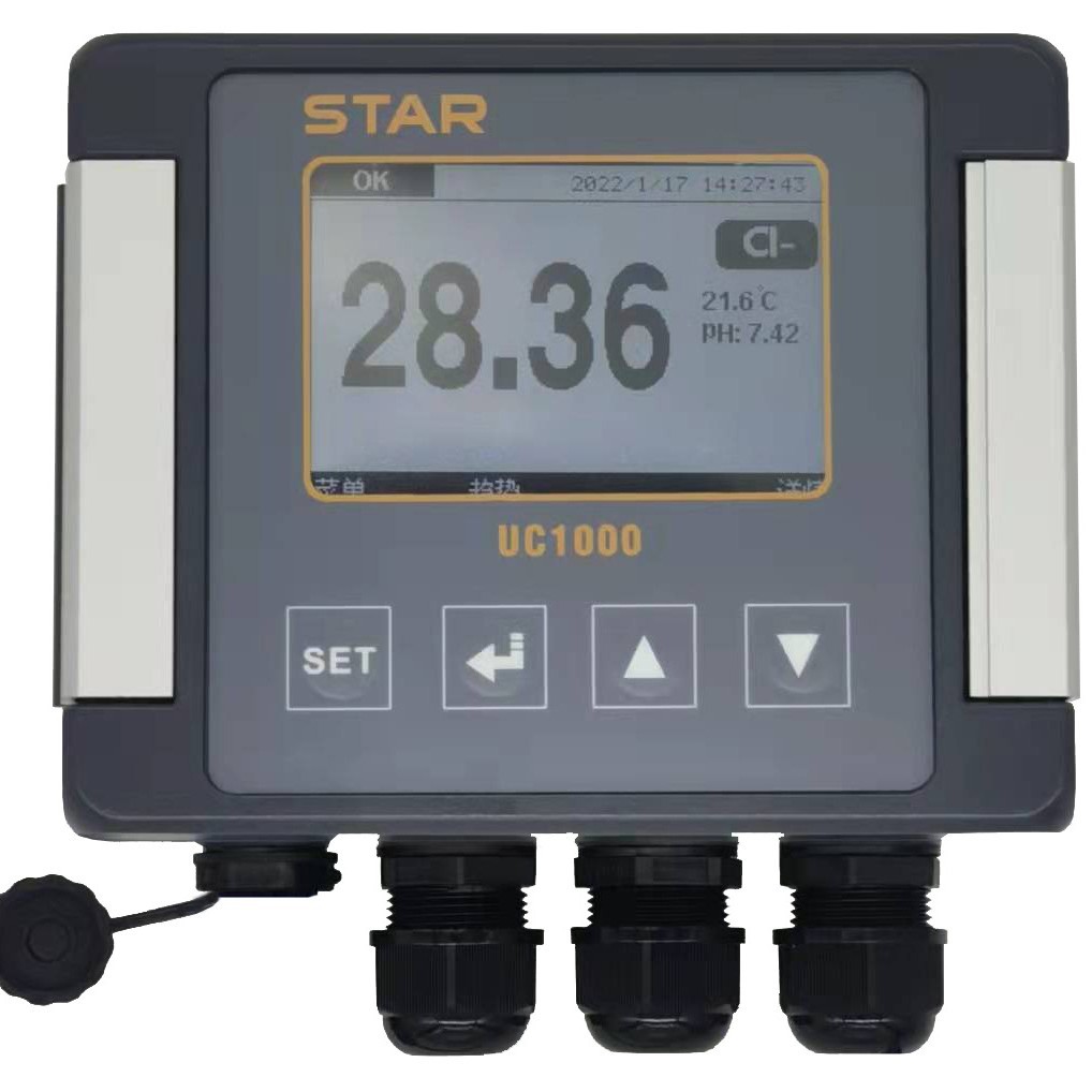 进口通用控制器电极法在线氨氮硝氮氟离子氯离子浓度仪CE-FCC认证