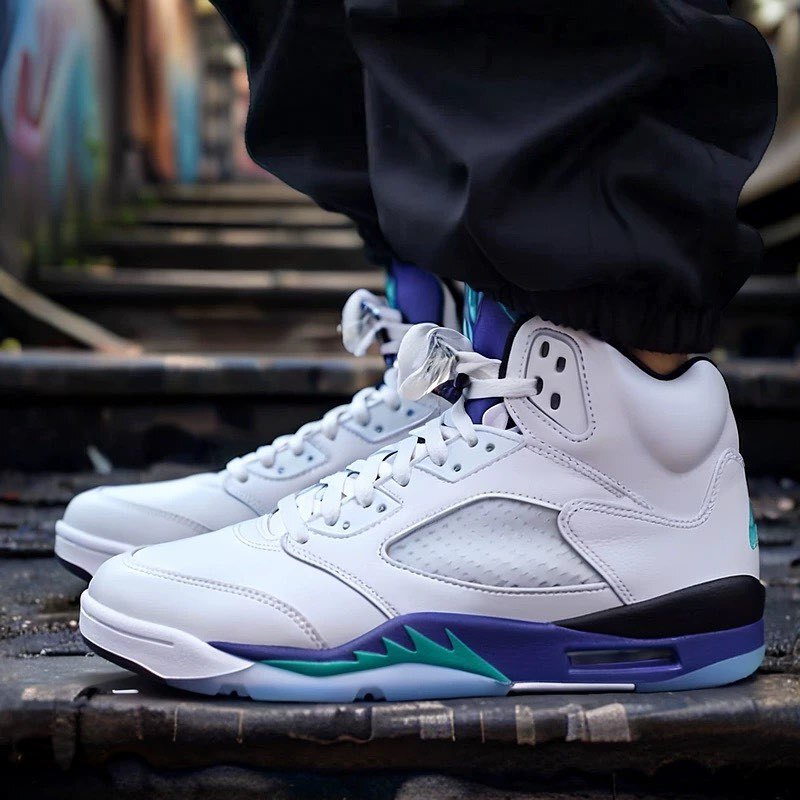 Authentic Nike Official Aj Men's Shoes Aj5 High-Top Women's Shoes Basketball Shoes Rukawa Maple Guo Ailun Air Cushion Joe 5 Sports Sneakers Authentic Nike Official Aj Men's Shoes Aj5 High-Top Women's Shoes Basketball Shoes Rukawa Maple Guo Ailun Air Cushion Joe 5 Sports Sneakers