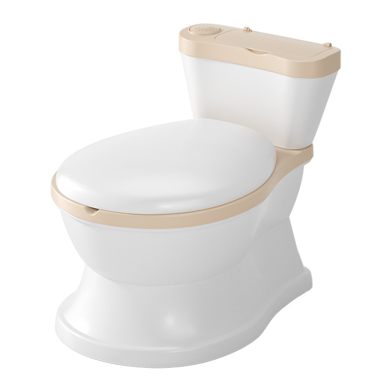 Inodoro infantil de simulación de asiento acústico de descarga de agua para bebés de sexo masculino y femenino pequeño taburete de inodoro urinario dispositivo de entrenamiento infantil image 5