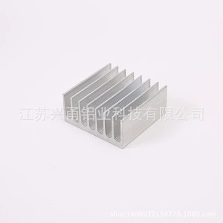 铝型材开模定制梳子型散热器加厚LED散热器车灯散热密齿异型铝材